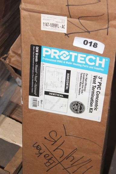 Protech 3" PVC Concentric Vent Termination Kit $58.99