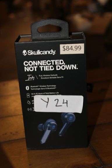 Skullcandy Indy True Wireless In-Ear Earbuds - Indigo Retail:$40