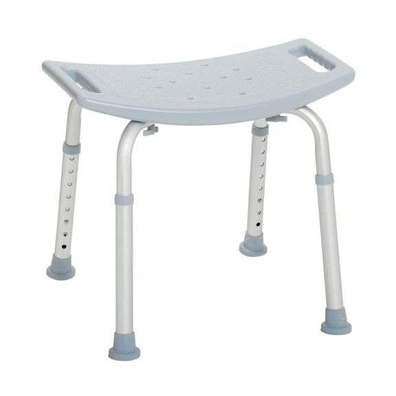 [✓] [MSRP: $24.58] Drive Medical Grey Bathroom Safety Shower Tub Bench Chair