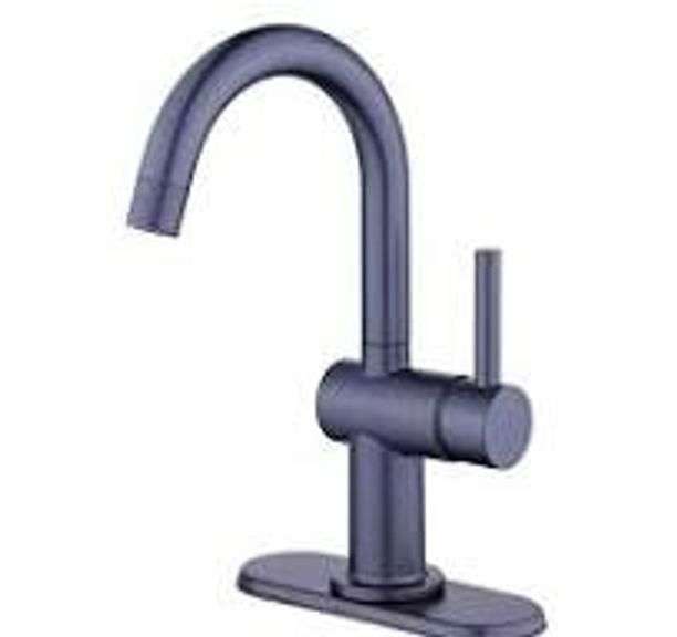 GLACIER BAY DORINDSINGLE HANDLE BATHROOM FAUCET MATTE BLACK $109.00