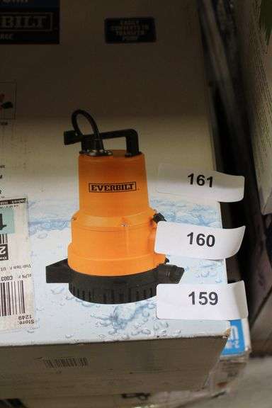 [✓] [MSRP: $139.00] Everbilt 1/4 HP 2-in-1 Submersible Utility and Transfer Pump