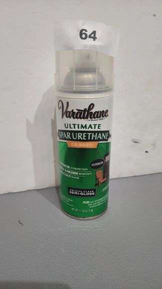 VARATHANE ULTIMATE SPAR URETHANE OIL BASED CRYSTAL CLEAR SEMI-GLOSS FOR SUPERIOR UV PROTECTION, MOLD AND MILDEW RESISTANT, AND SEALS OUT WATER