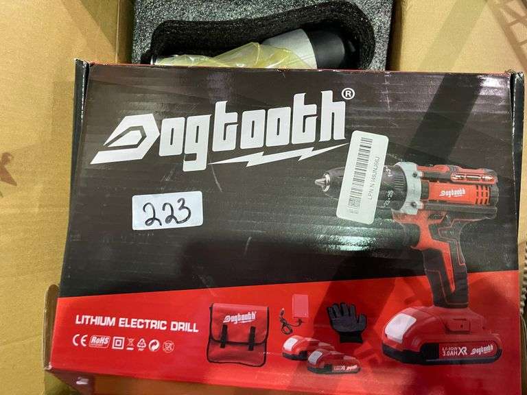 DOGTOOTH LITHIUM ELECTRIC DRILL