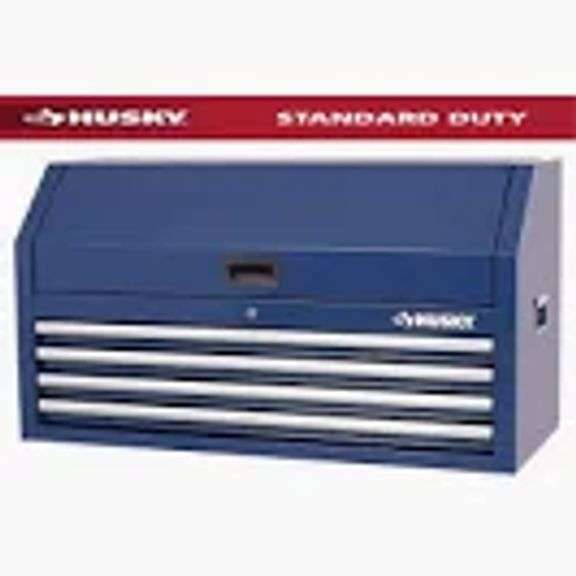 HUSKY 
Standard Duty 42 in. 4-Drawer Blue Top Tool Chest $362.12 @ THE HOME DEPOT