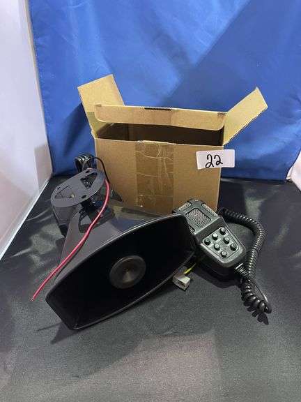 SIREN HORN WITH MIC