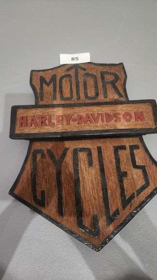 HARLEY-DAVIDSON MOTOR CYCLES SIGN 12 in