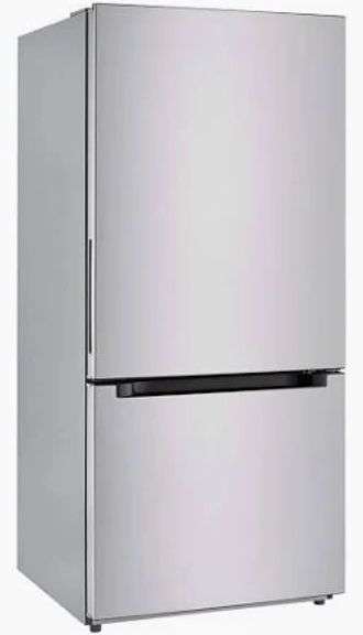 Vissani 18.7 CU.FT. Bottom FREEZER REFRIGERATOR in Stainless Steel
