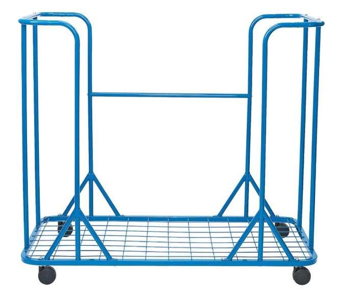 Mobile Metal Rest Mat Storage Cart Retail:$226