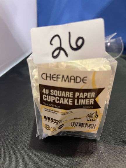 4# SQUARE PAPER CUPCAKE LINER