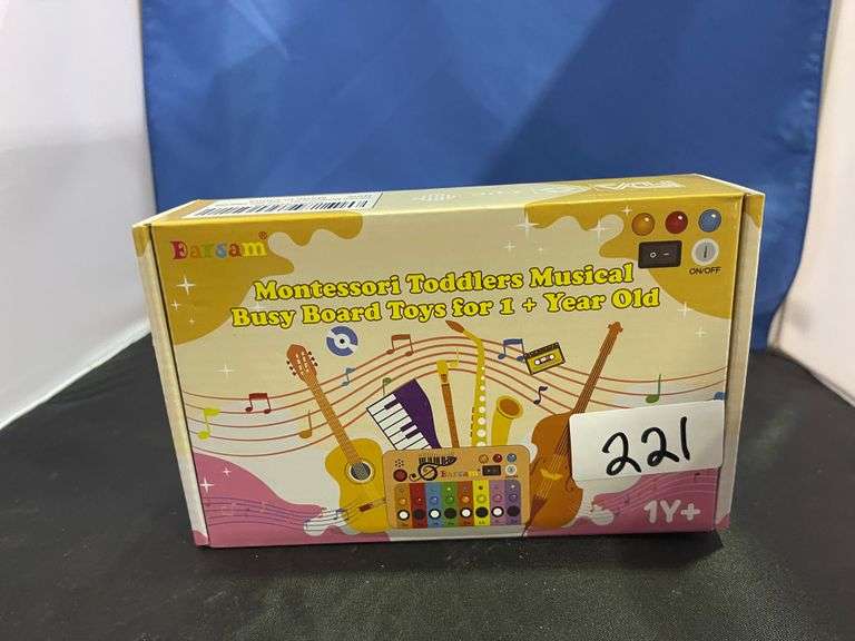 TODDLER MUSICAL BUSY BOARD