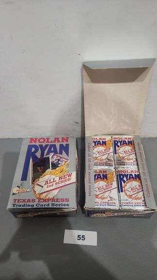 PAIFIC NOLAN RYAN TEXAS EXPRESS TRADING CARD SERIES 1991 - 36 PACK COUNT, ALL NEW 2ND SERIES