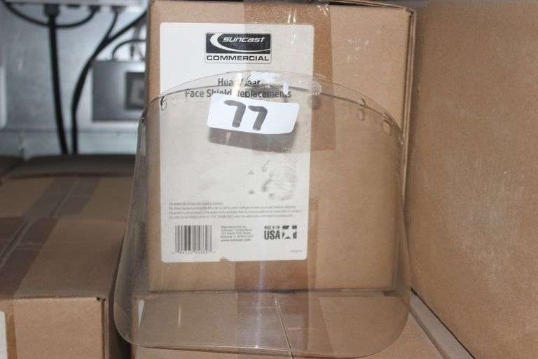 SUNCAST COMMERCIAL HEAD GEAR SHIELD REPLACEMENTS 12/BOX