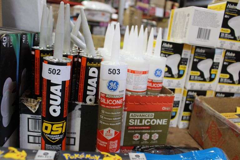 [✓] [EXT MSRP: $101.76] OSI QUAD Advanced 10 oz. Gray #517 Exterior, Window, Door, and Siding Caulk Sealant