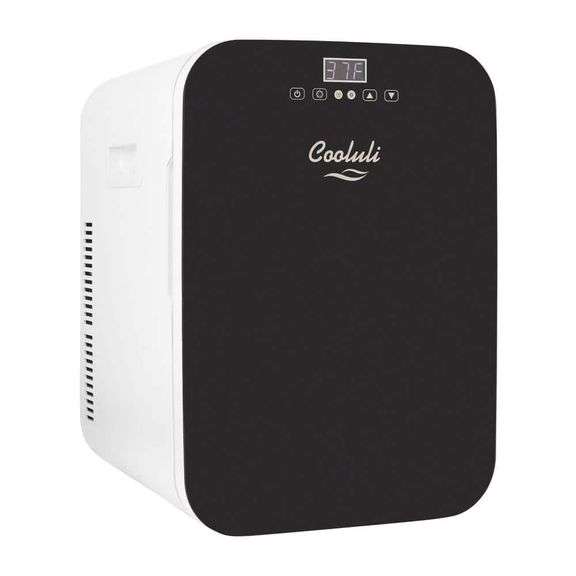 [✓] [MSRP: $149.99] COOLULI Concord 0.7 cu. ft. Retro Mini Fridge in Black without Freezer