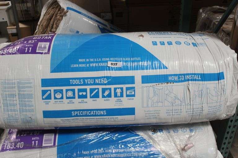 R-13 KRAFT 506576 insulation 164 sq feet