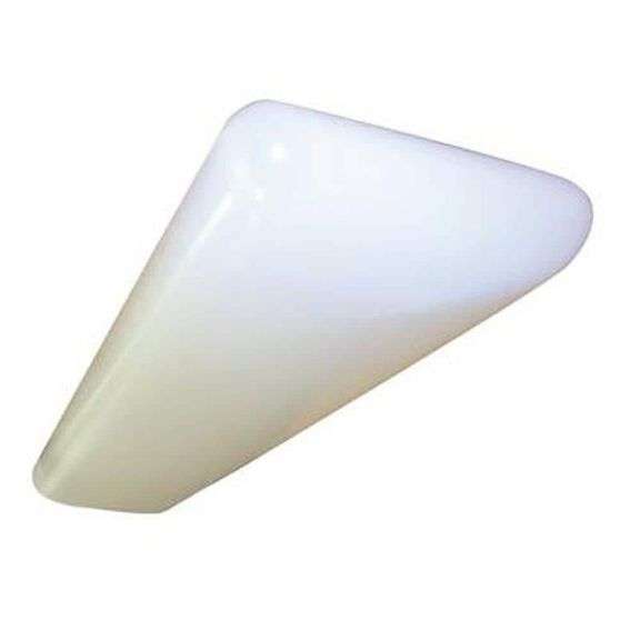 [✓] [MSRP: $101.48] 2-Light White Rectangular Flushmount