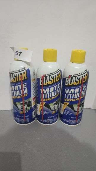 BLASTER HIGH-PERFORMANCE WHITE LITHIUM GREASE 11oz SPRAY CAN