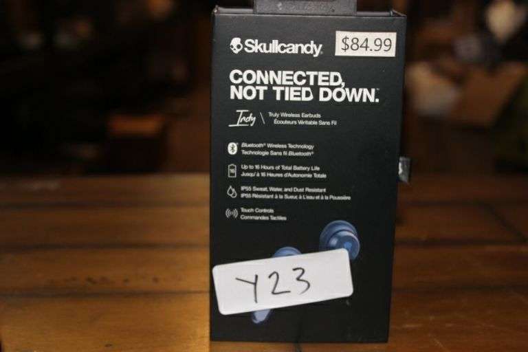 Skullcandy Indy True Wireless In-Ear Earbuds - Indigo Retail:$40
