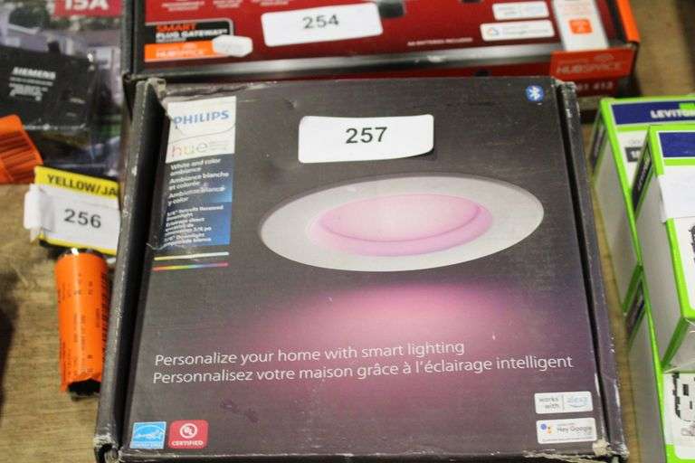[✓] [MSRP: $61.47] Philips Hue 5 in. / 6 in. LED Smart Color Changing Recessed High Lumen Downlight with Bluetooth (1-Pack)