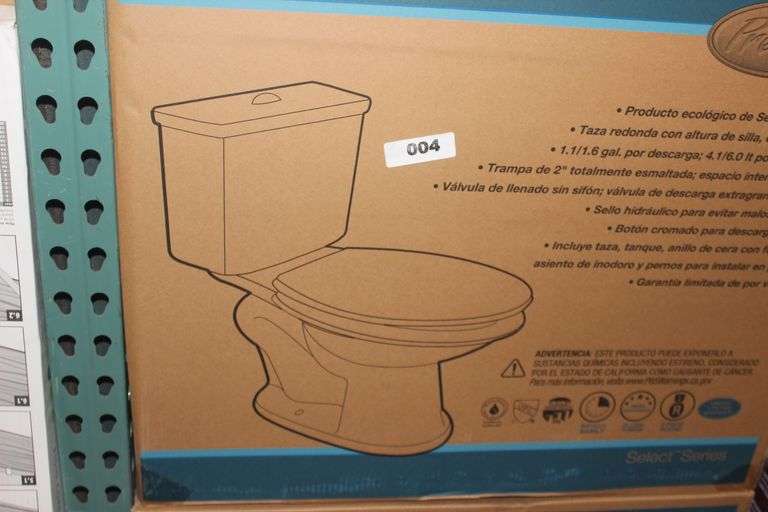 premier toilet in a box model 1034393 white