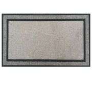 [MSRP: $12.98] Racetrack Gray 18 in. x 30 in. Rubber Non-Slip Indoor Outdoor Door Mat