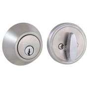 [✓] [MSRP: $12.47] Defiant Stainless Steel Single Cylinder Deadbolt