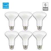 [✓] [MSRP: $19.88] EcoSmart 65-Watt Equivalent BR30 Dimmable Energy Star LED Flood Light Bulb Soft White (6-Pack)