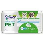 [✓] [MSRP: $9.99] Swiffer Sweeper Pet Heavy Duty Wet Cloth Refills (20-Count), White