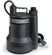 EVERBILT SUBMERSIBLE UTILITY PUMP 1/6 HORSEPOWER # 1001 092 915 $174.95
