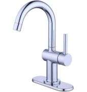 GLACIER BAY DORIND SINGLE HANDLE BATHROOM FAUCET CHROME $64.00