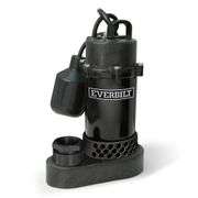 [✓] [MSRP: $109.00] Everbilt 1/4 HP Aluminum Submersible Sump Pump Tether Switch