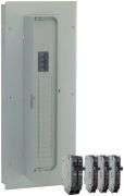 GE TM3220CCUB2K Load Center, 2 -Pole, 200 A, 32 -Space, 40 -Circuit, Main Breaker, NEMA 1 Enclosure, Gray Retail:$240