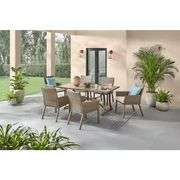 Hampton Bay Holly Cove Rectangular Outdoor Dining Table [Table Only]