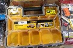 [✓] [MSRP: $12.88] DEWALT 10-Compartment Shallow Pro Small Parts Organizer, Black