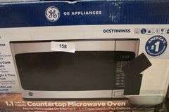 [✓] [MSRP: $175.00] GE 1.1 Cu. Ft. Capacity Countertop Microwave Oven