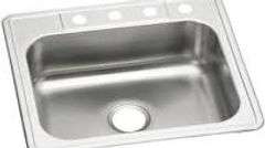 GLACIER BAY 22 GAUGE SINGLE BOWL KITCHEN SINK #114 625 $97.00