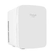 [✓] [MSRP: $89.99] COOLULI Infinity 0.53 cu. ft. Retro Mini Fridge in White without Freezer