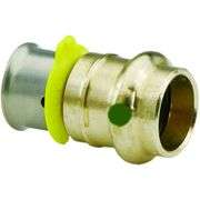 [✓] [MSRP: $35.77] Viega PureFlow 1/2 in. Press Zero-Lead Bronze Transition Coupling (10-Pack)