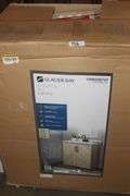 Glacier Bay Huckleberry weathered tan 30in Vanity model 1009338737 retail $399.00