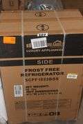 LUXURY APPLIANCE FROST FREE REFRIGERATOR SCFF133BSS $1,003.00