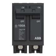 [✓] [MSRP: $85.62] ABB 100 Amp 1 in. Double-Pole Circuit Breaker (THQL21100PA)