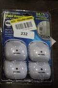 [✓] [MSRP: $24.99] Bell + Howell Classic Ultrasonic Electronic Indoor Pest Repeller (4-Pack)