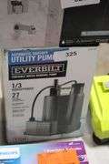 [✓] [MSRP: $179.00] Everbilt 1/3 HP Automatic Utility Pump