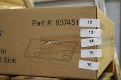 [✓] [MSRP: $40.99] Seasons® 33 X 22 X 6 In. Double Bowl Kitchen Sink