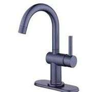 GLACIER BAY DORINDSINGLE HANDLE BATHROOM FAUCET MATTE BLACK $109.00