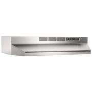 [✓] [MSRP: $99.00] Broan Undercabinet Range Hood (Stainless Steel) (Common: 30-in; Actual 29.87-in)