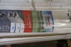 [✓] [MSRP: $86.98]  Fiberon ArmorGuard Regency 70 in. White Composite Rail Kit