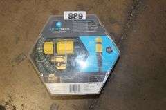 HydroTech 100ft Expandable Burst Proof Hose - Yellow: Durable Flexible Garden Watering, Kink & Corrosion Resistant RETAIL $64.00