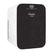 [✓] [MSRP: $149.99] COOLULI Concord 0.7 cu. ft. Retro Mini Fridge in Black without Freezer