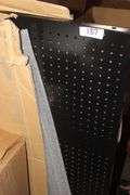 Modular 52 in. W Standard Duty Black Pegboard Attachment